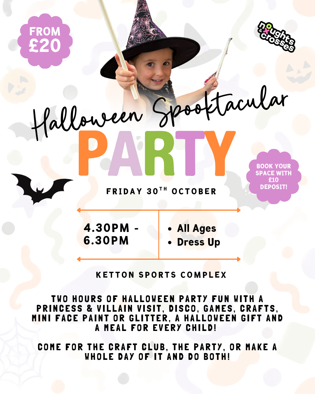 Halloween Craft Club & Party 30th October
