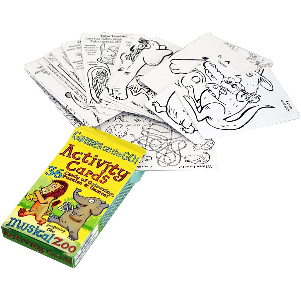 Games On The Go Activity Cards
