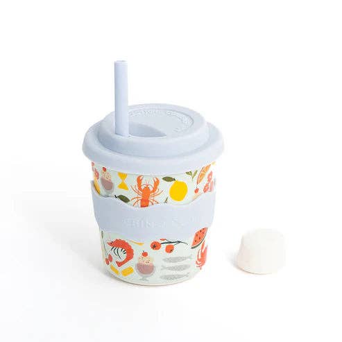 NEW Amalfi Chino Cup 8oz (STRAW INCLUDED)