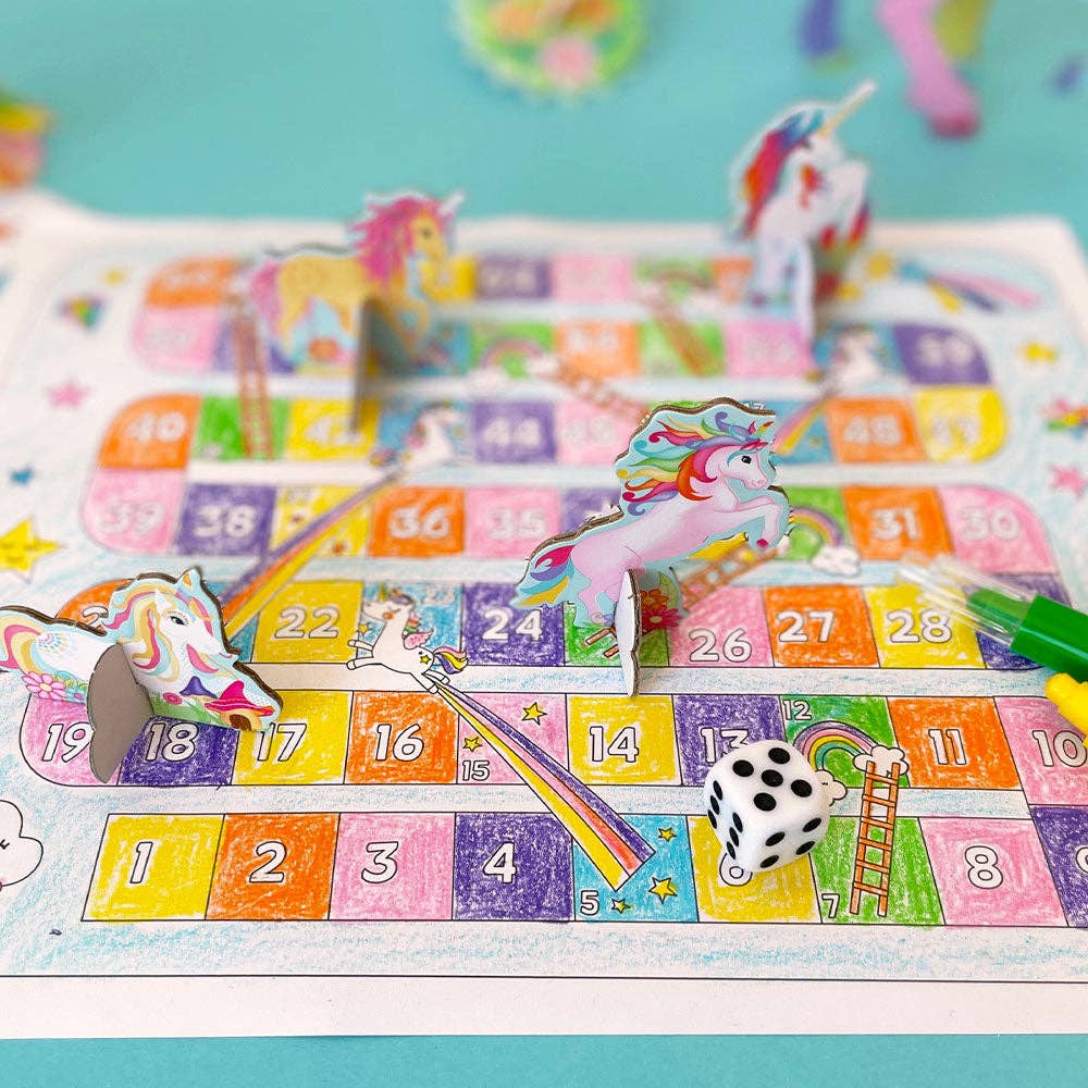 Unicorn Adventure Travel Suitcase Multi Craft and Activity Set