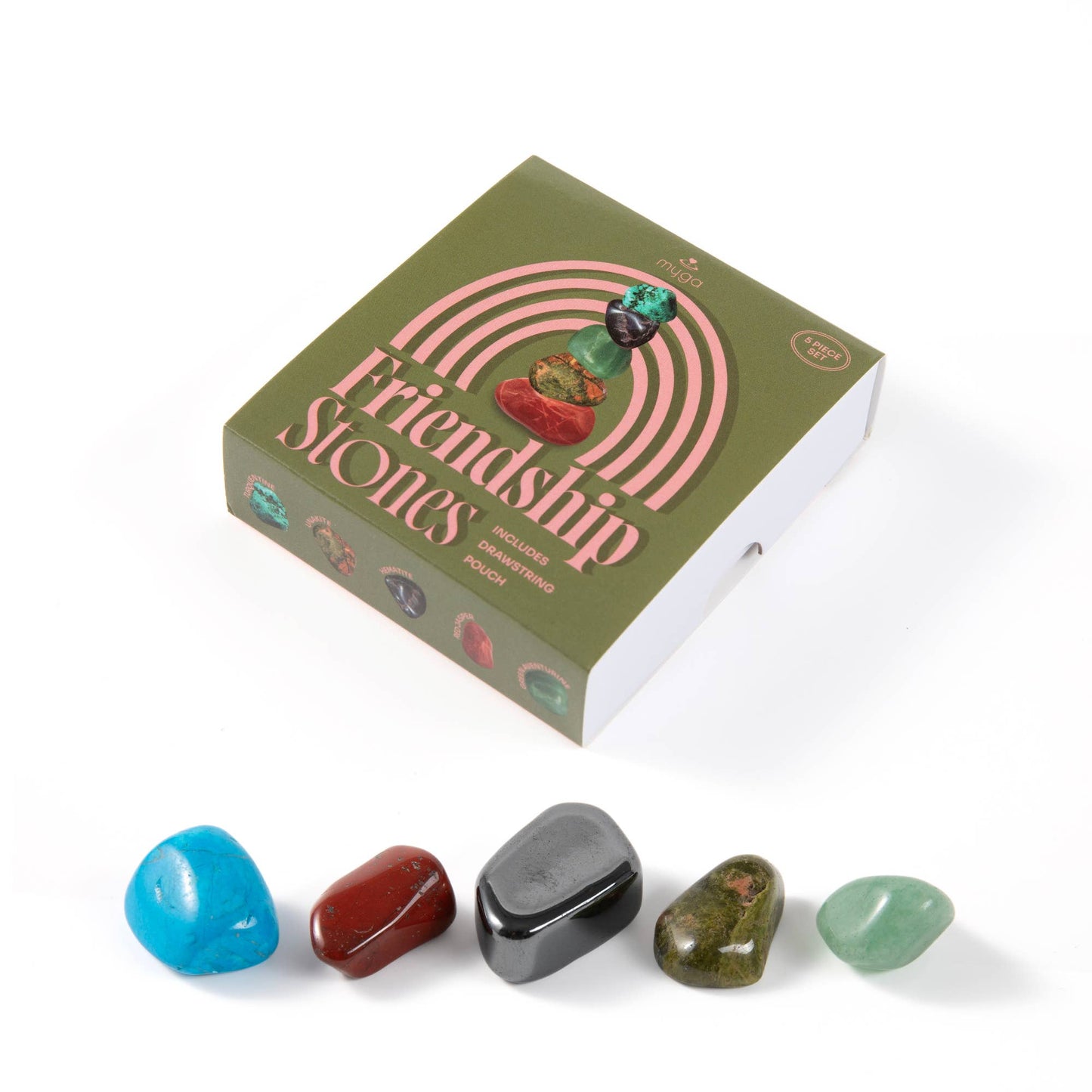 Myga Wellbeing Crystal Collection - Single Units