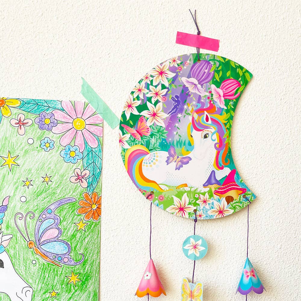 Unicorn Adventure Travel Suitcase Multi Craft and Activity Set