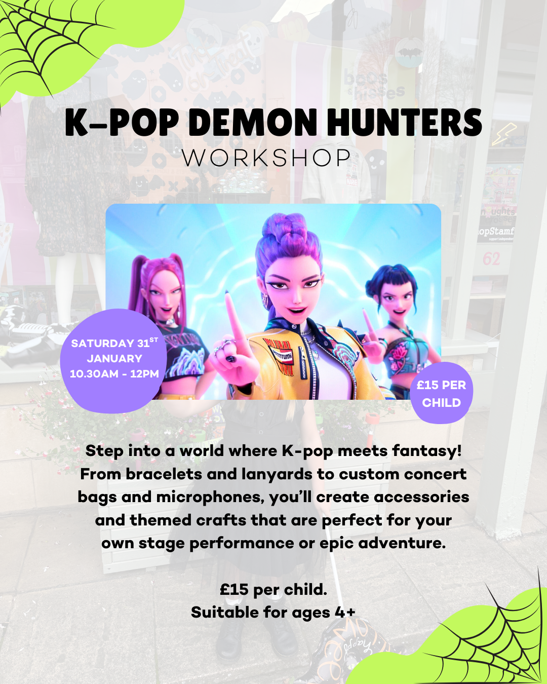 K Pop Workshop 31/01
