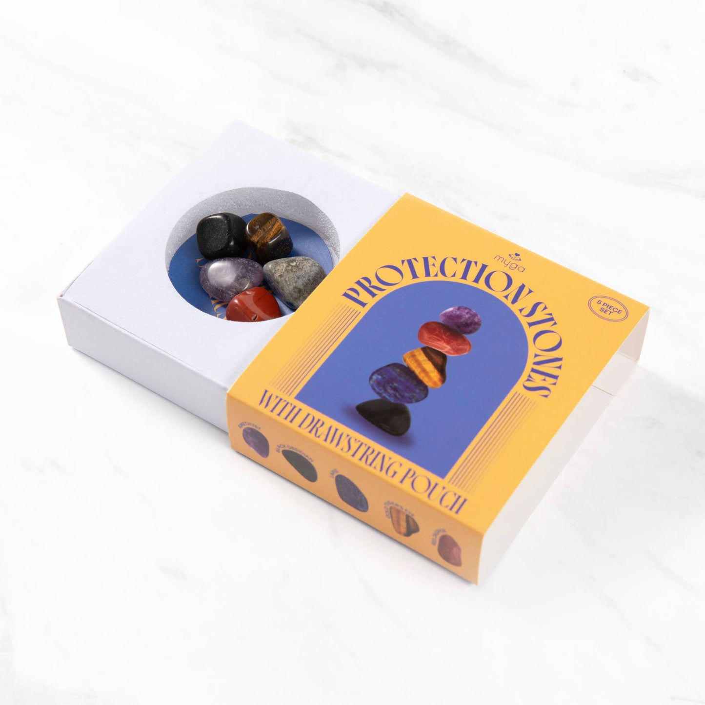 Myga Wellbeing Crystal Collection - Single Units
