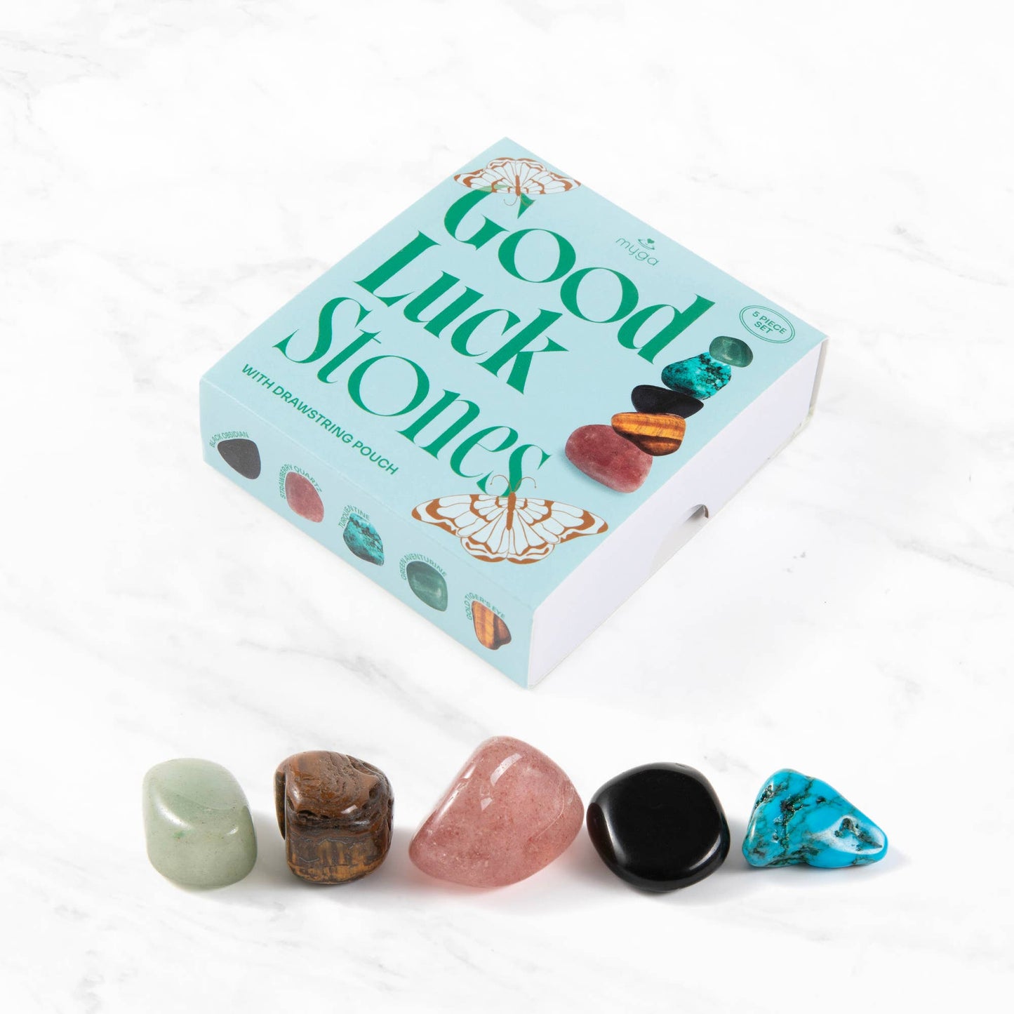 Myga Wellbeing Crystal Collection - Single Units