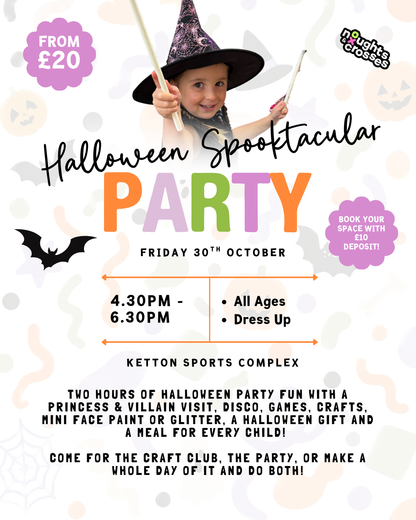 Halloween Craft Club & Party 30th October