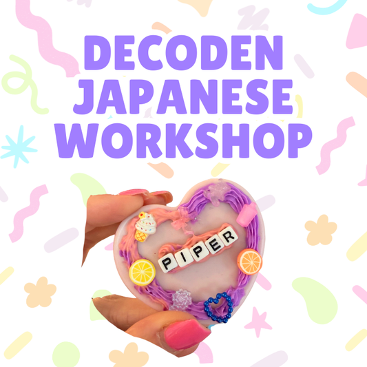 Decoden Japanese Craft Workshop 18/02