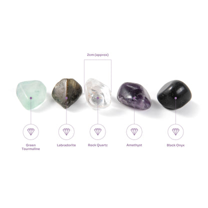 Myga Wellbeing Crystal Collection - Single Units