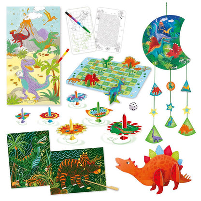 Dino Adventure Travel Suitcase Multi Craft and Activity Set