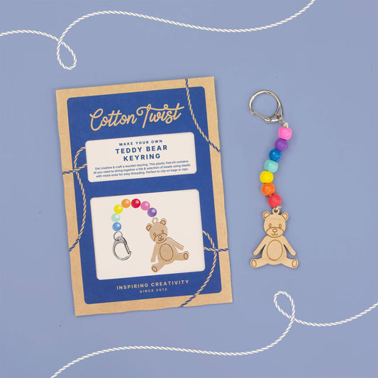Make Your Own Teddy Bear Keyring