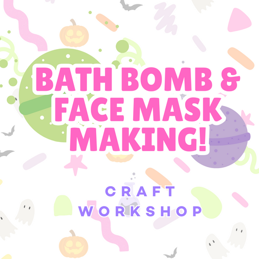 Spooky Bath Bombs & Face Masks with Bettie Brown Boutique 28/10