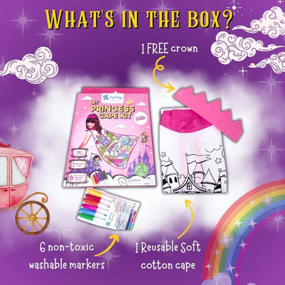 PEPPLAY My Princess Colouring Cape Kit