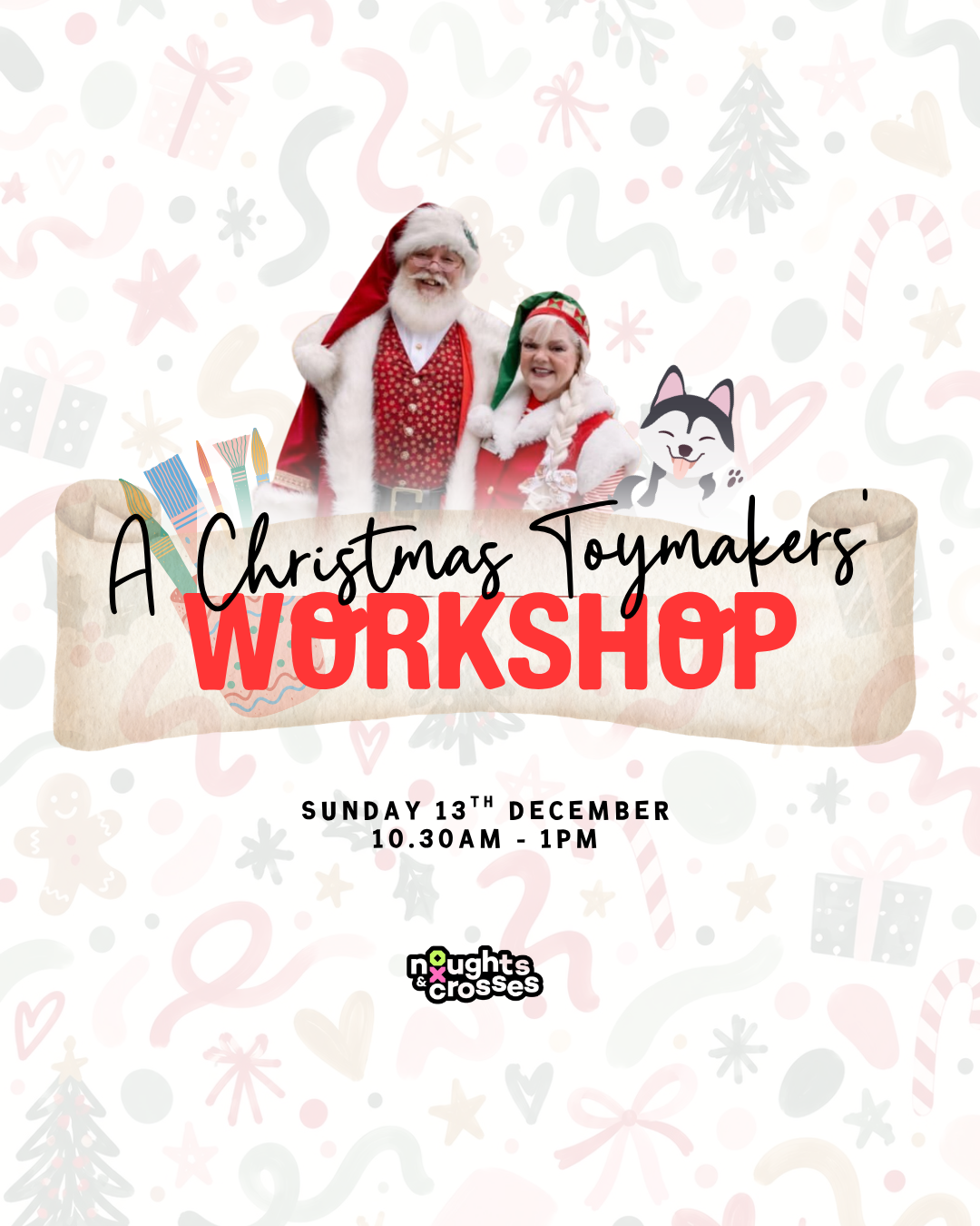 A Christmas Toymakers’ Workshop with Santa!