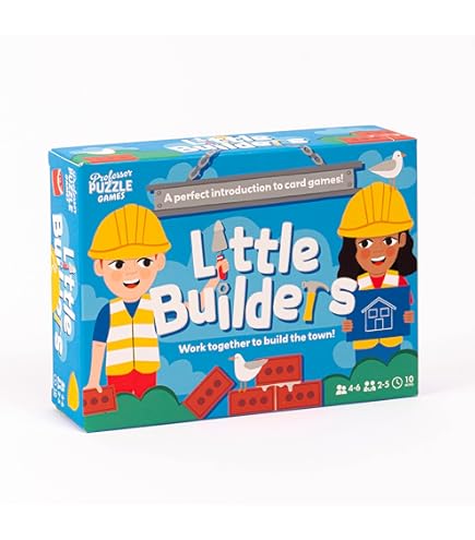 Professor Puzzle Little Builders Game - Build the Town!