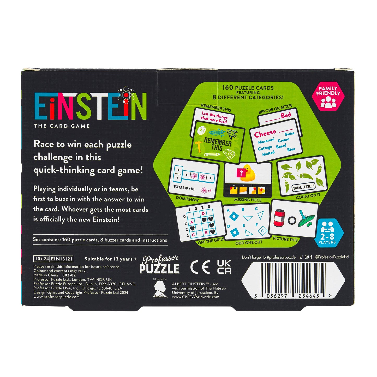 Einstein's Card Game