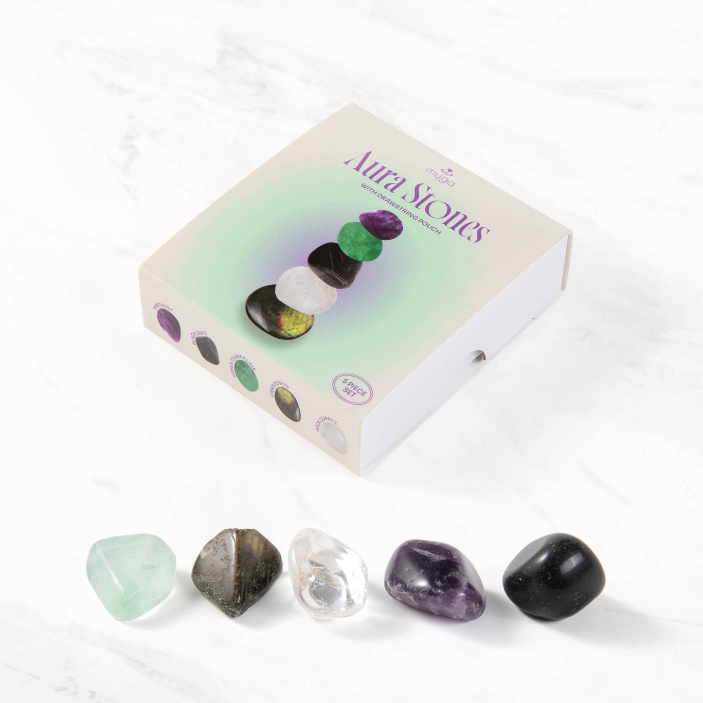 Myga Wellbeing Crystal Collection - Single Units