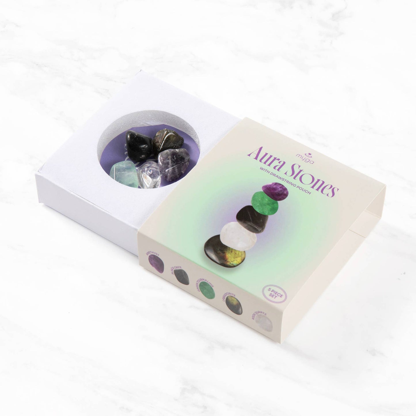 Myga Wellbeing Crystal Collection - Single Units